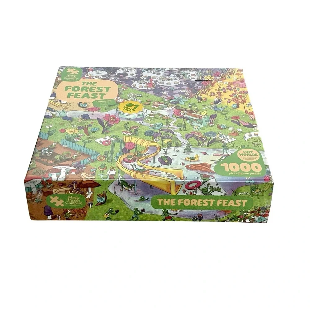 The Forest Feast 1000 Piece Jigsaw Puzzle Magic‎ Puzzle Company New Whimsical